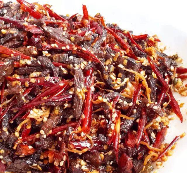 美食品尝 i 干煸牛肉正宗烹饪秘方