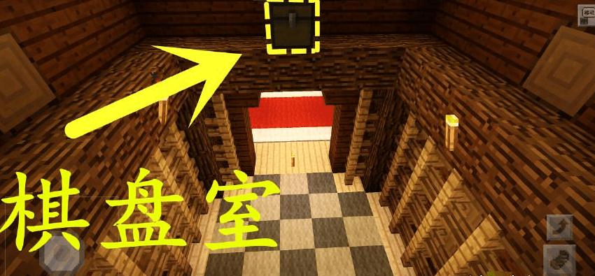 我的世界林地府邸恐怖的13间房据说80死在入口