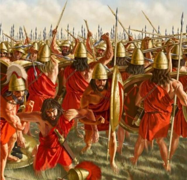 最强大的,由三万重步兵和两万轻骑兵组成,另外还有大量克里特弓箭手!