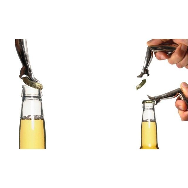 又到了可以喝酒撸串的季节,分享一组创意的啤酒开瓶器设计