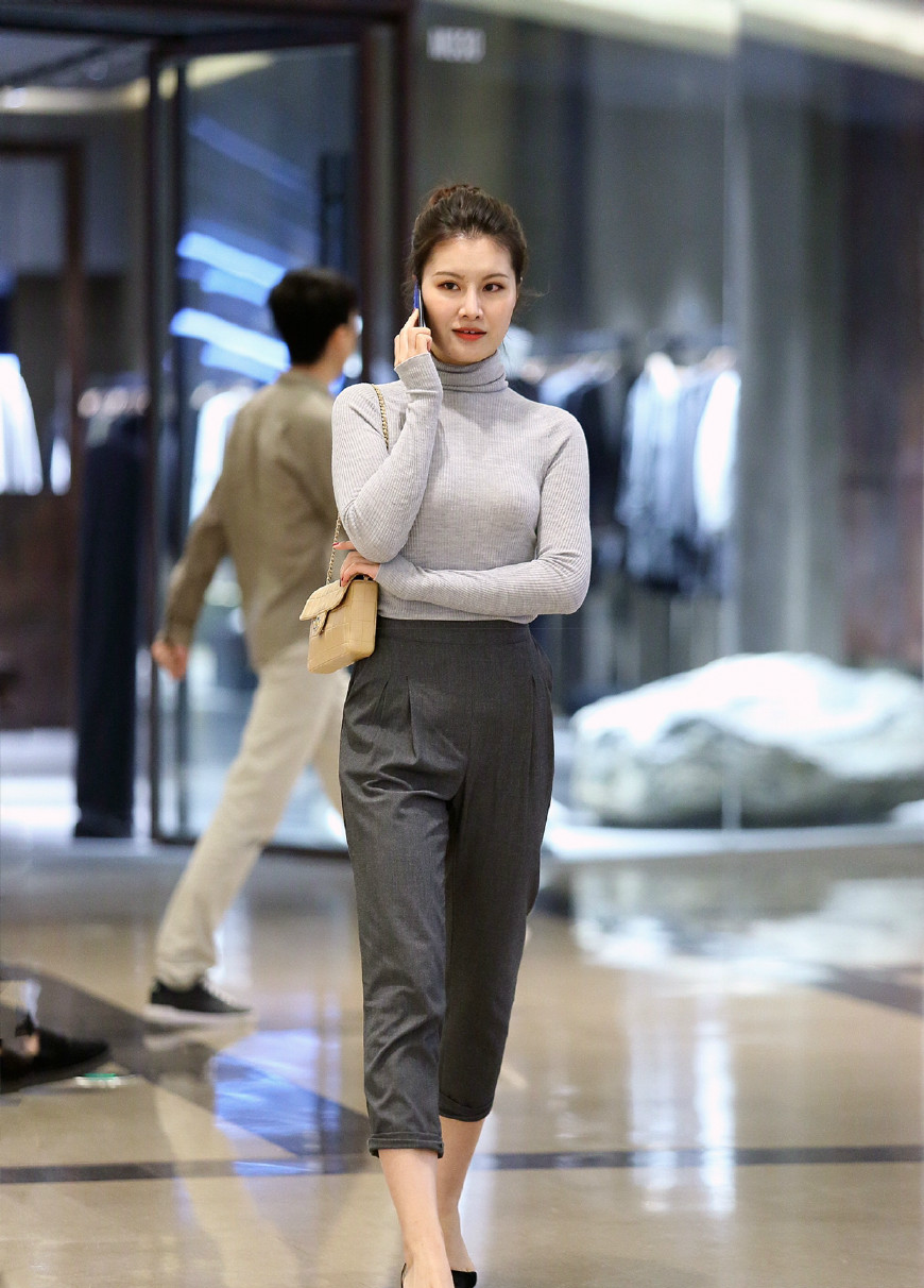 街拍太古里小姐姐