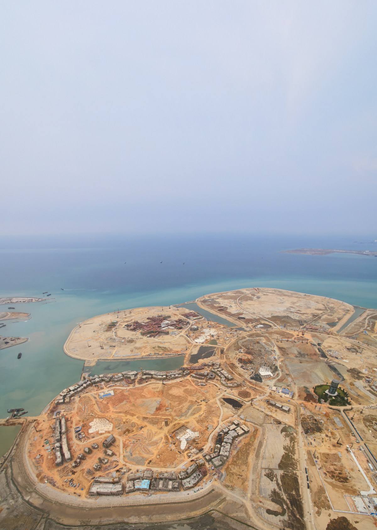 中国最大的人工岛,耗资达1600亿元,堪称中国版的迪拜棕榈岛