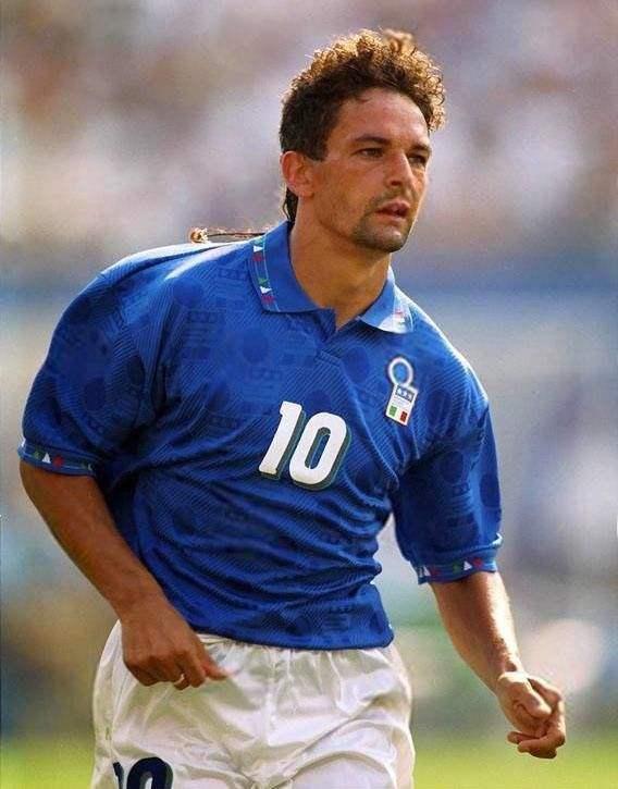 意大利足球历史上最出色的盘带大师之——罗伯特-巴乔