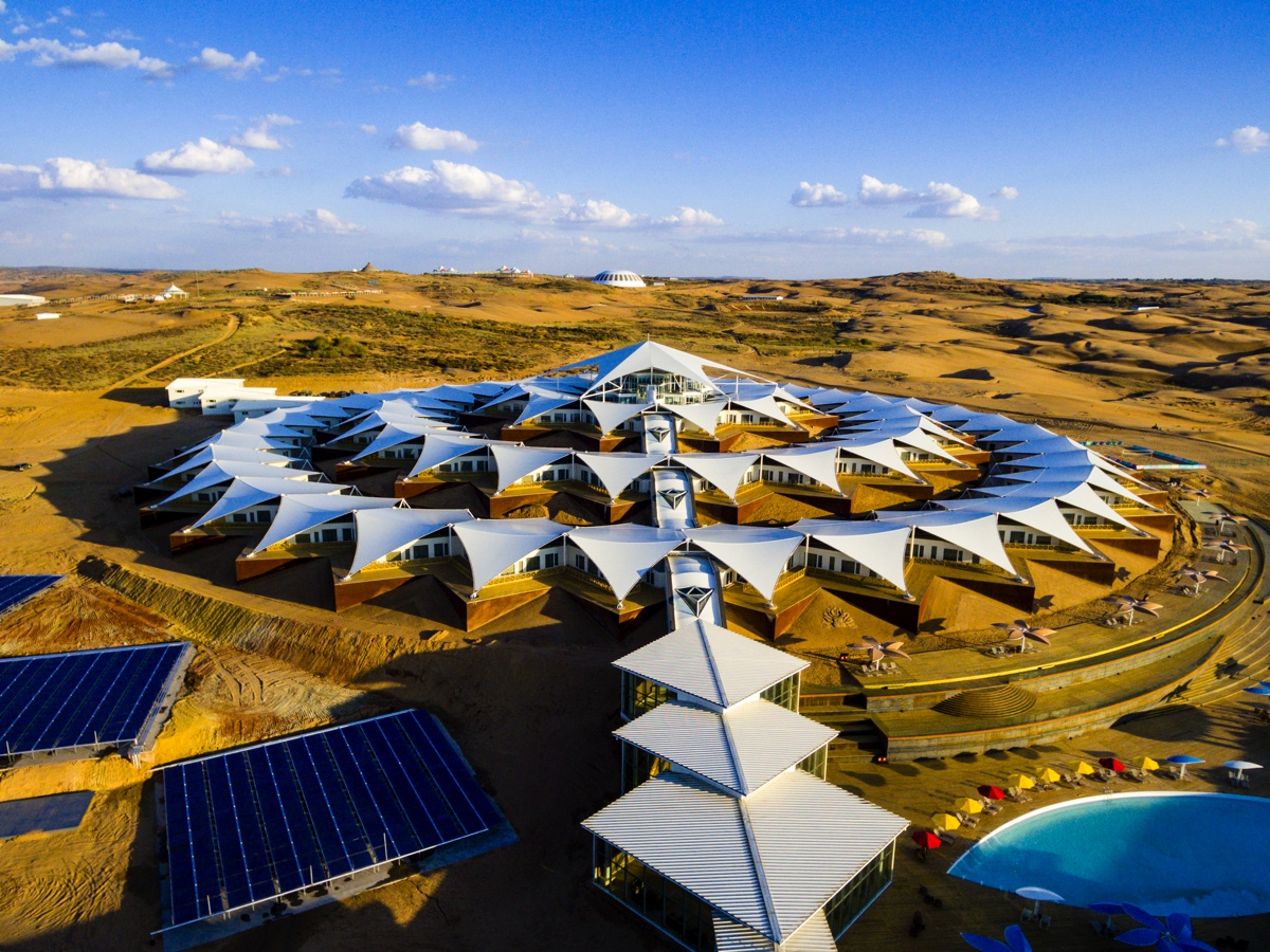 全世界最期待酒店!内蒙沙漠中的这座酒店究竟有何魔力?