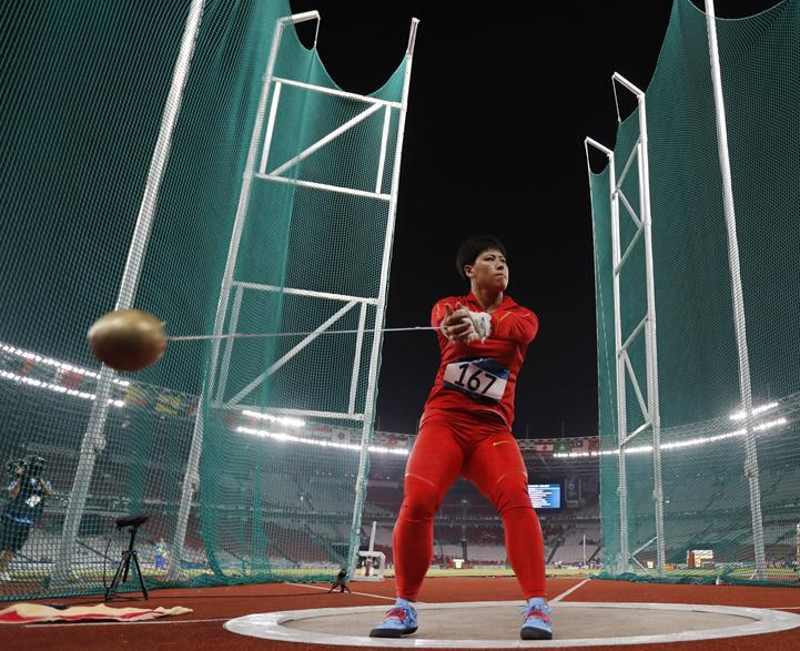 女子链球中国包揽金牌银牌!罗娜豪言让五星红旗在东京奥运会升起