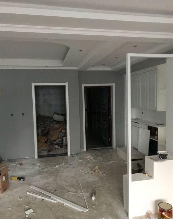 新房装修2个月还在施工中全包17万先给大家晒还半成品装修