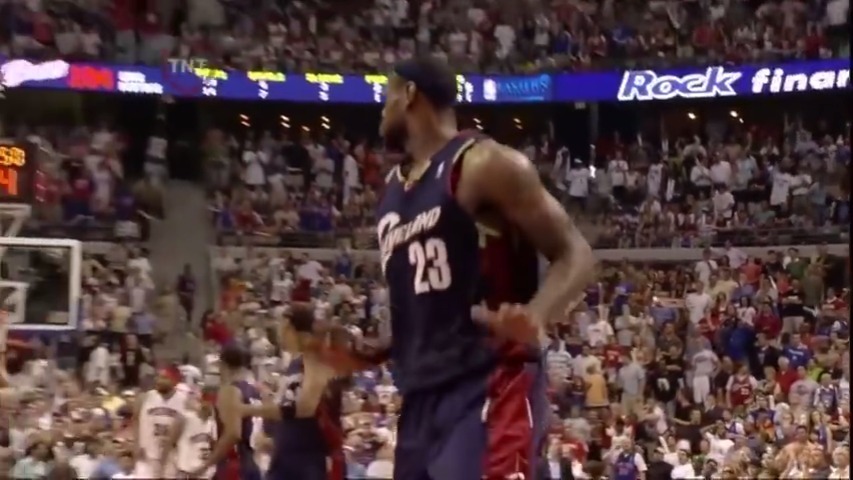 NBA经典回顾 【史诗回顾!12年东决G6詹姆斯