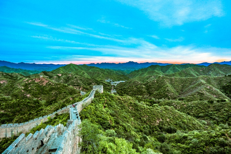 世界中古七大奇迹之一中国万里长城最精华地段在金山岭