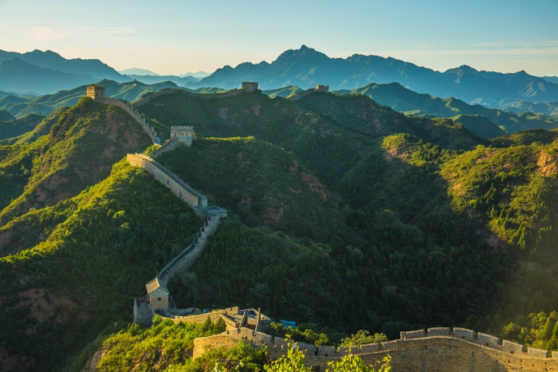 世界中古七大奇迹之一中国万里长城最精华地段在金山岭