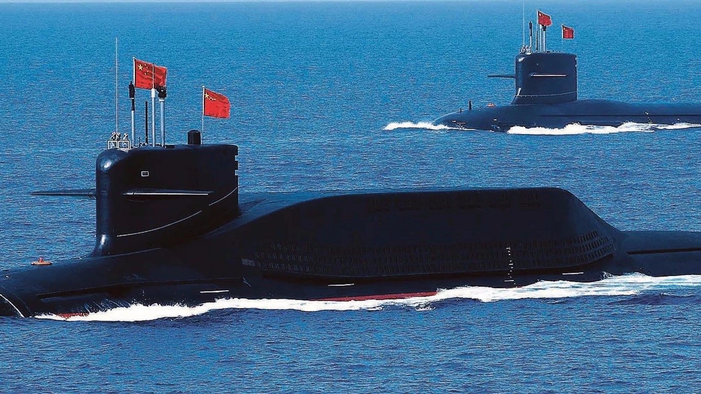 中国最神秘战略导弹核潜艇现身外观出现两处重要变化