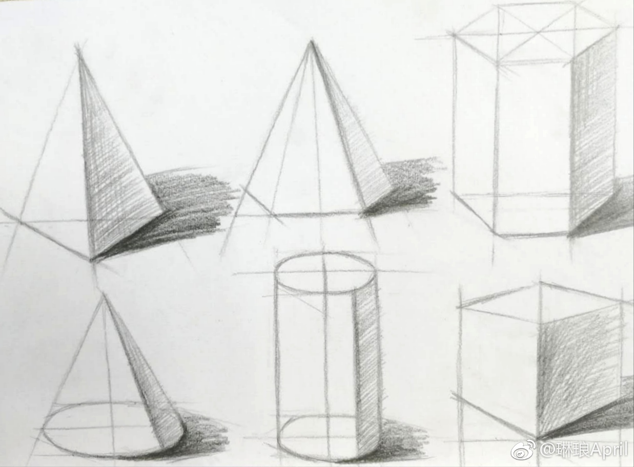 素描练习,问题好多,先争取把长竖线画质直|竖线|素描|画质_新浪新闻