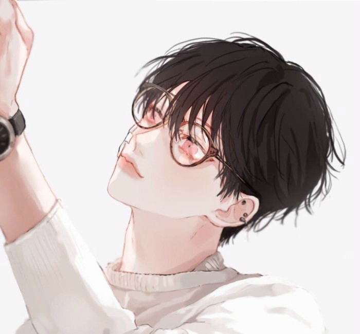 动漫帅哥头像与你相遇如入梦中从此不愿醒矣