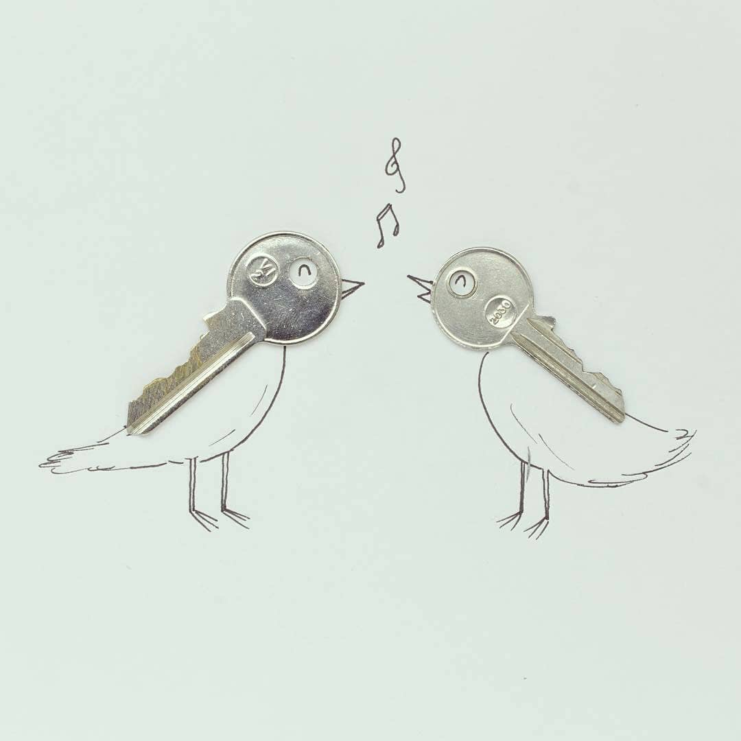 结合生活中物品绘制的创意插画 | 艺术家javier pérez