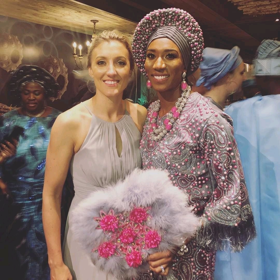 黑美人阿金拉德沃结婚靓照!祝福这位排坛悍将!