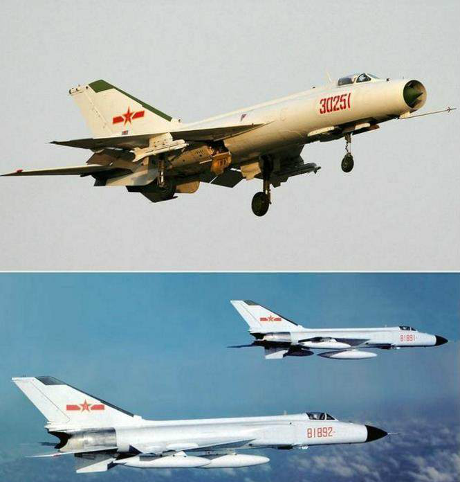 二代机中的空中美男子歼8战斗机