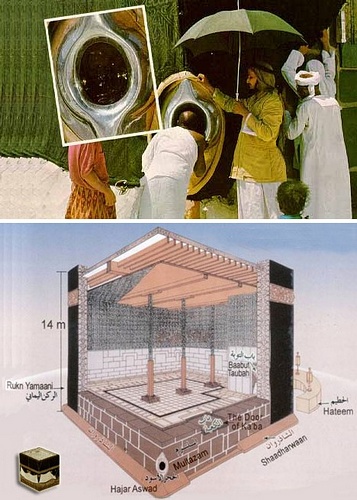 天房克尔白的黑石(black stone of the kaaba)