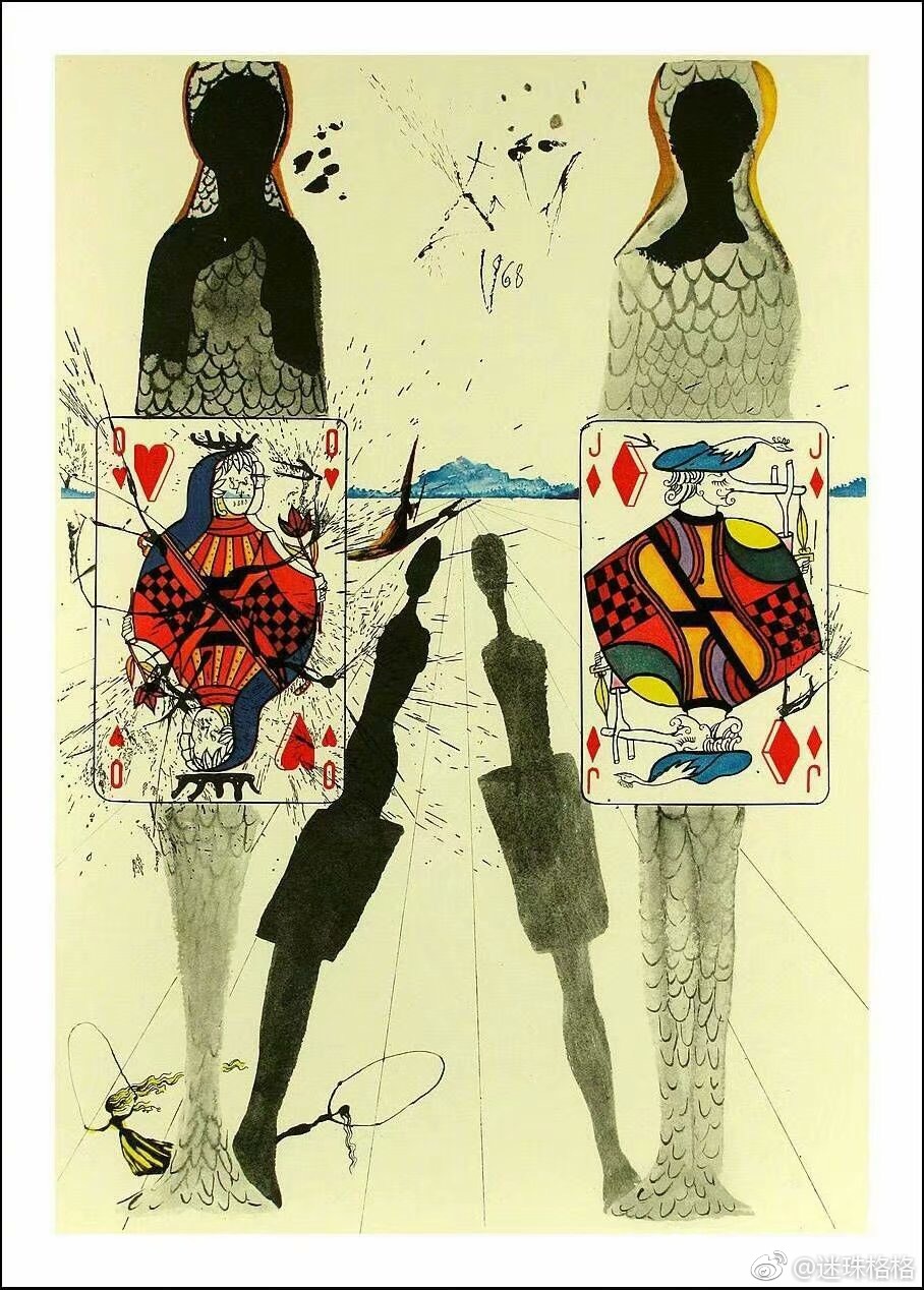 来来来这组画你一定想不到是画的什么系列看到这水墨浓重的感觉莫