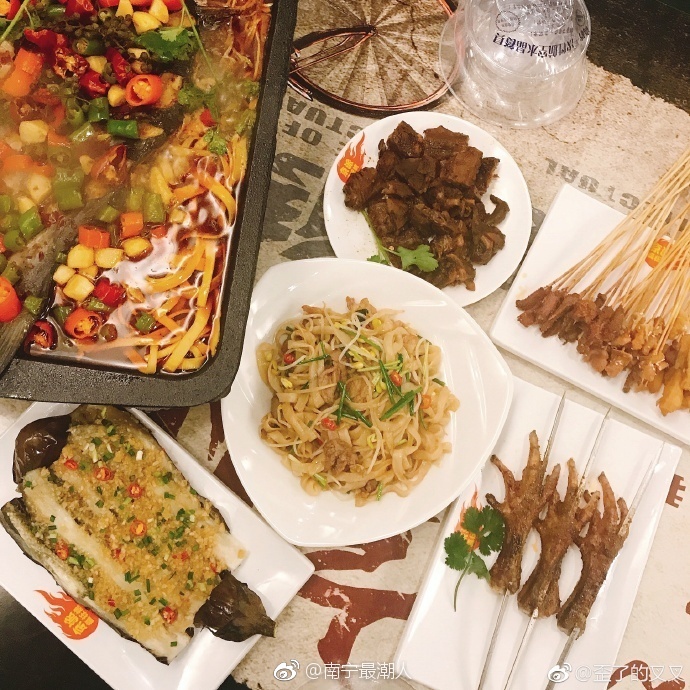 江南万达 烧烤夜宵