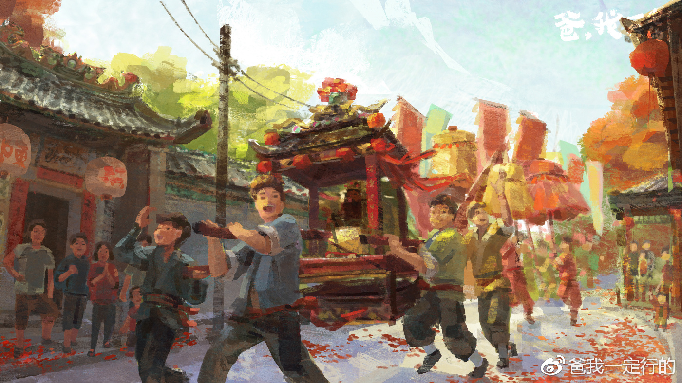 这组美爆的插画,看完好想去潮汕旅游