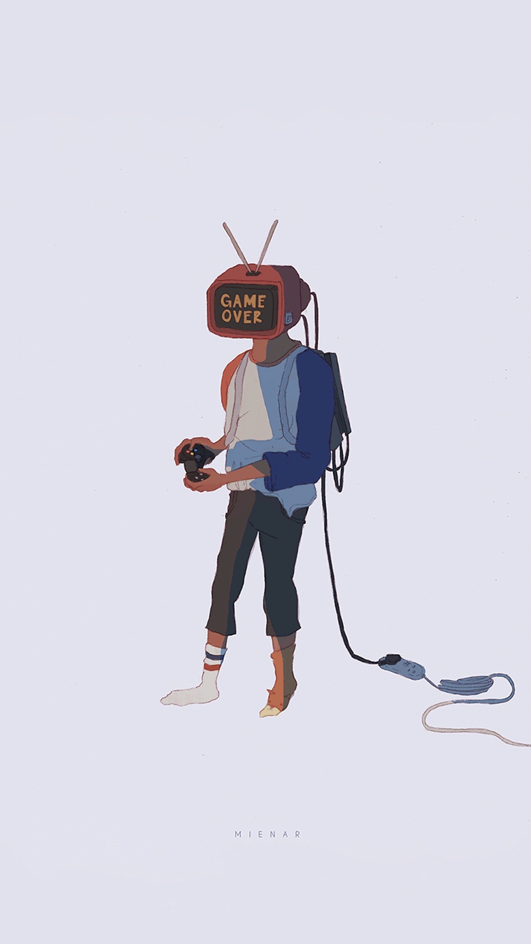 插画高清无水印手机壁纸by插画师:mienar 第54期|插