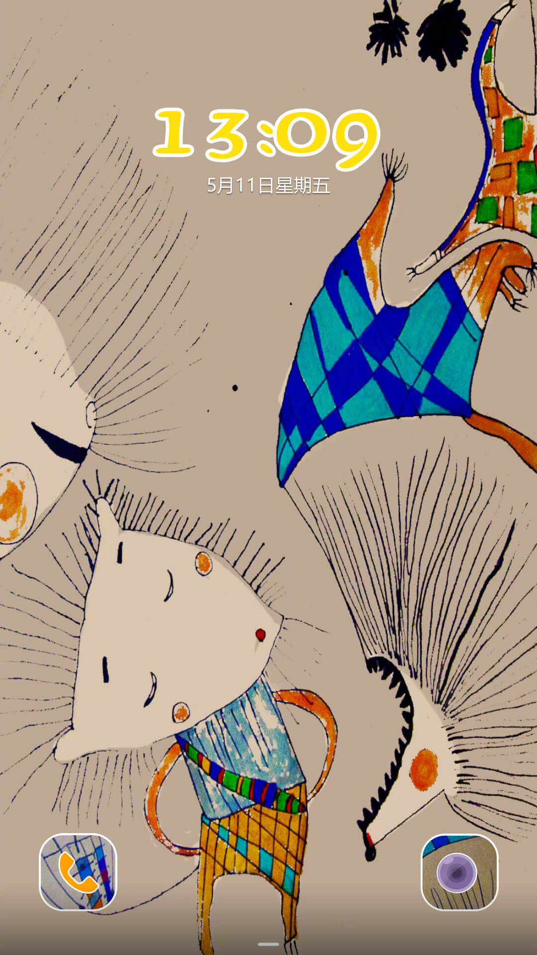 一群自闭症,听力障碍的孩子,却有着别具一格的绘画风格