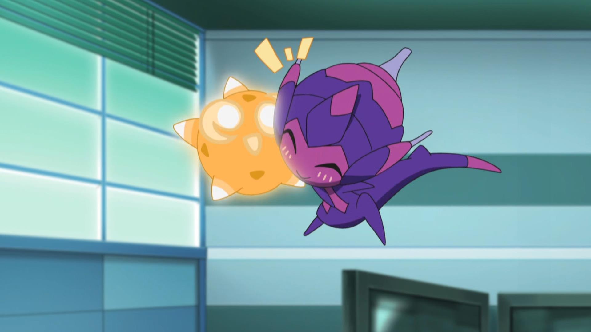 神奇宝贝日月79来自宇宙的小陨星登场神兽烈空坐怒刷存在感