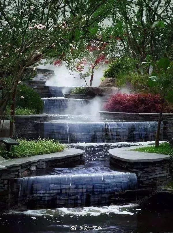 城市叠水景观设计