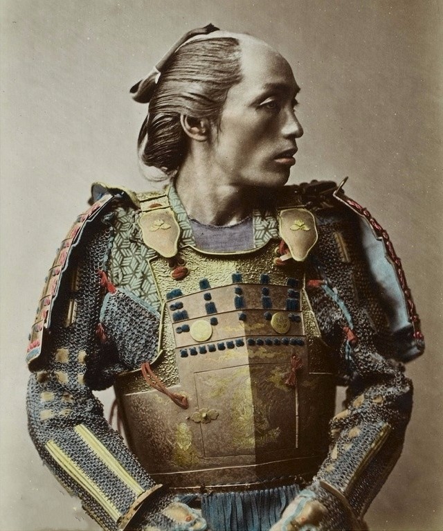 老照片:看看百年前的日本武士长什么样,最后一张像杀马特!