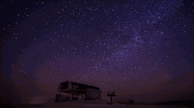 手可摘星辰,崇礼的夜空真的是美爆了!