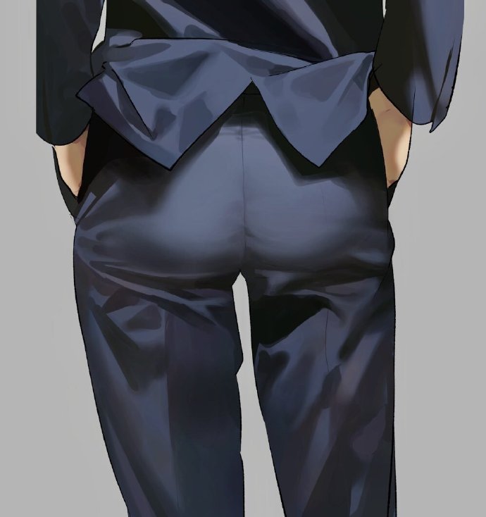 翘臀西装男丨日本插画师analudt3