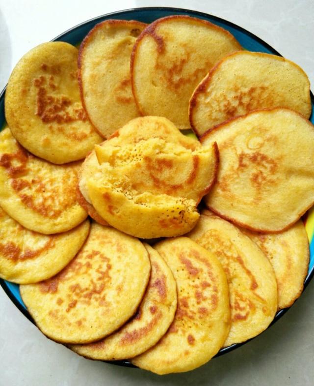 香甜玉米饼,在家自制小宝宝的零食