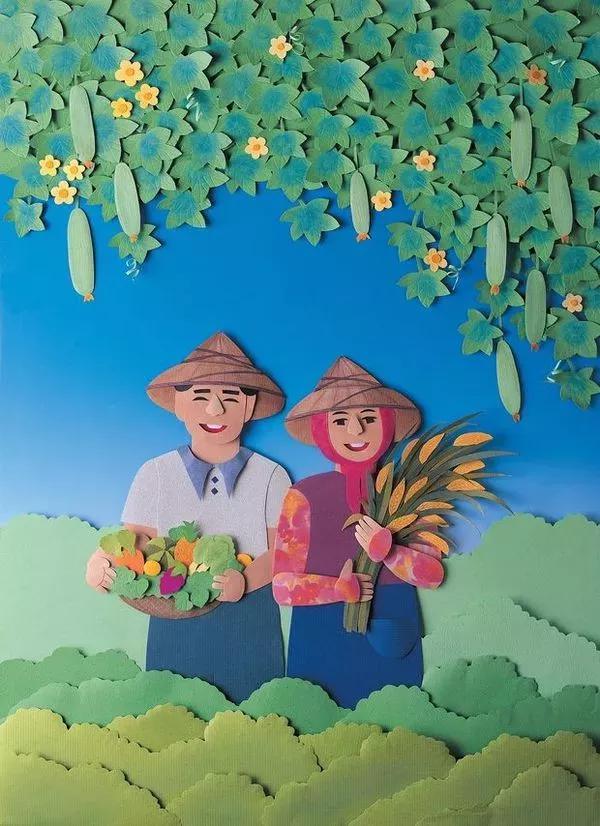 神奇的纸雕艺术