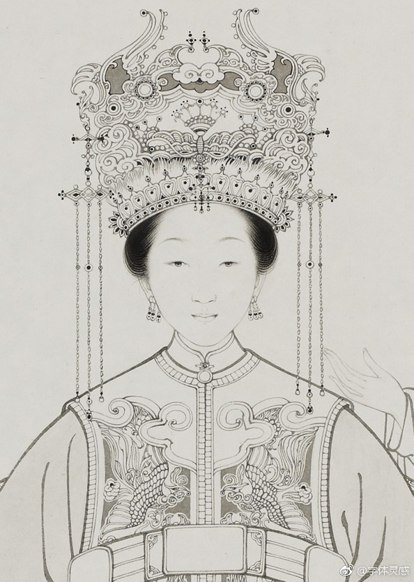 中国传统绘画《金陵十二钗》 画家:罗寒蕾