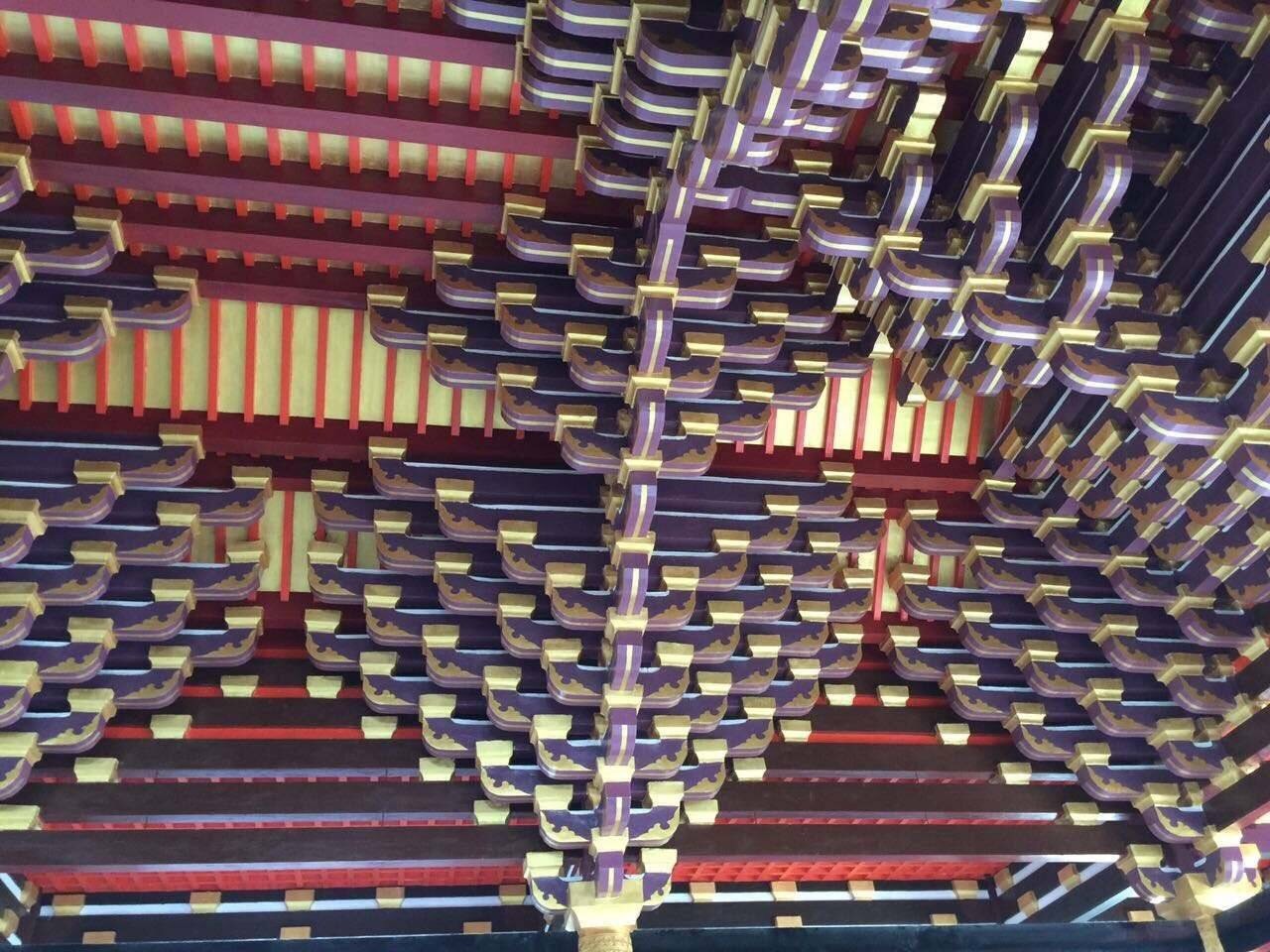 斗拱,实用性与观赏性的结合