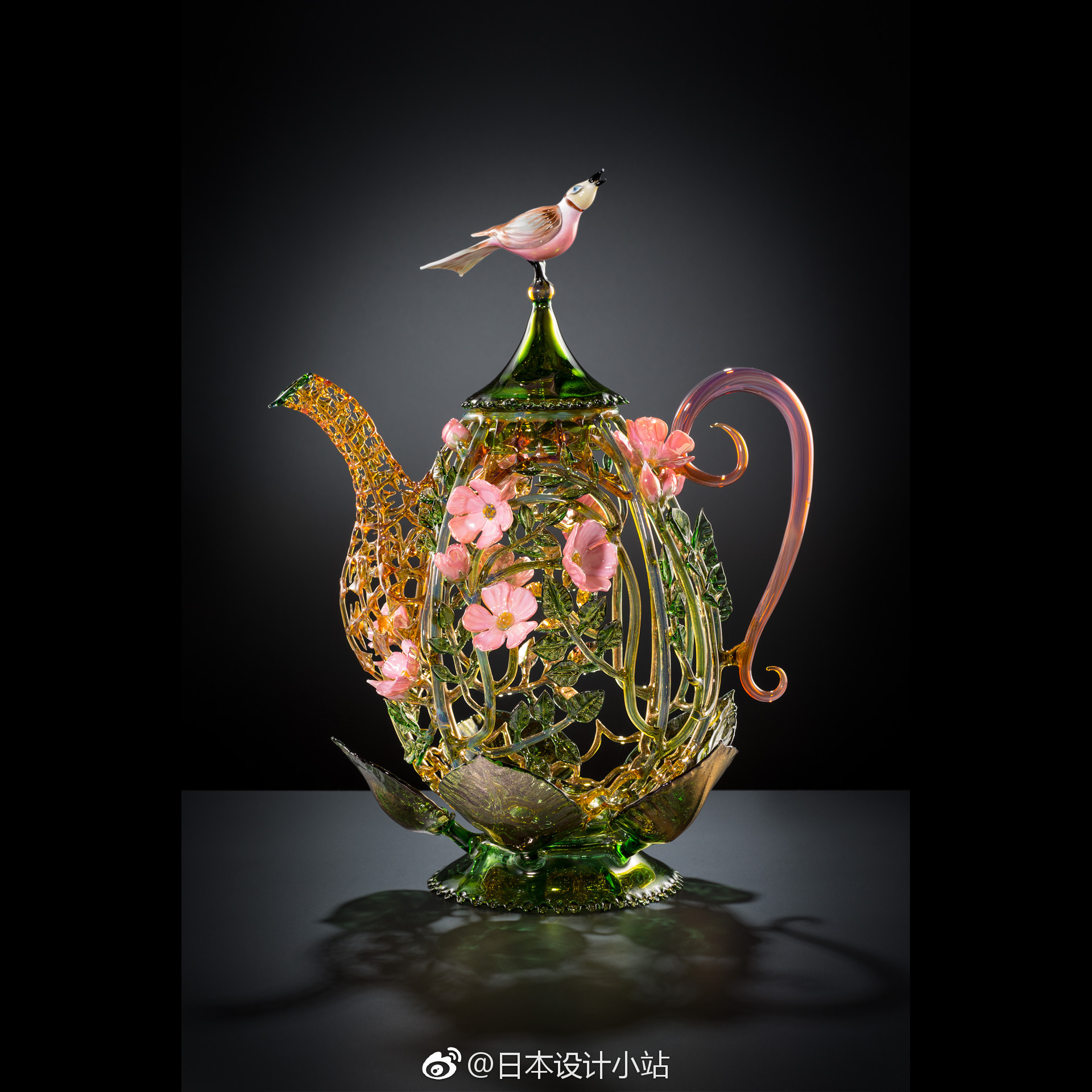 玻璃艺术家janis miltenberger的作品