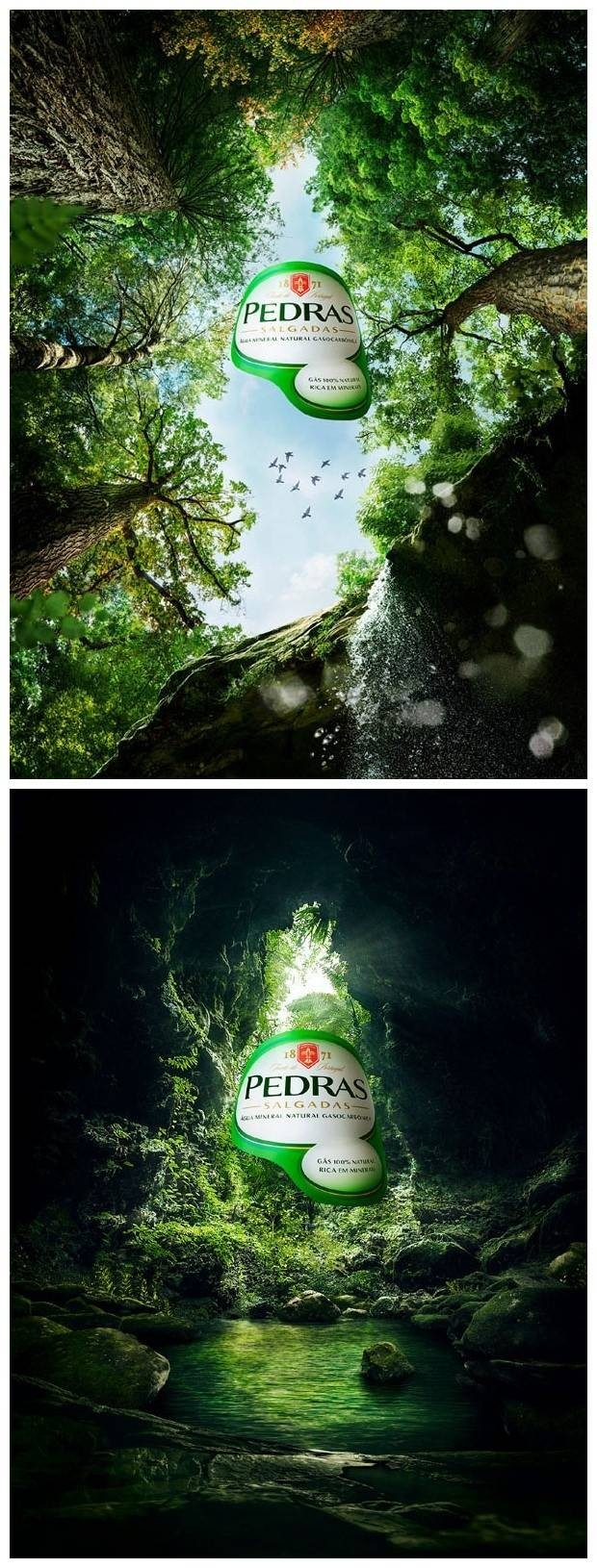 饮品平面创意广告欣赏