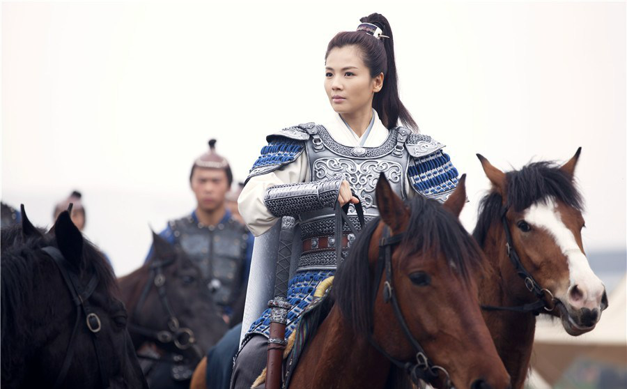 身穿戎装的7位古代美人个个英姿飒爽巾帼不让须眉