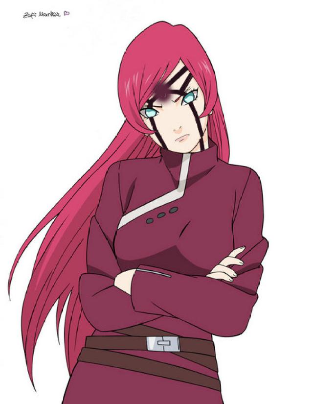 火影忍者:如果我爱罗有女儿,一定和她的父亲一样霸气侧漏!