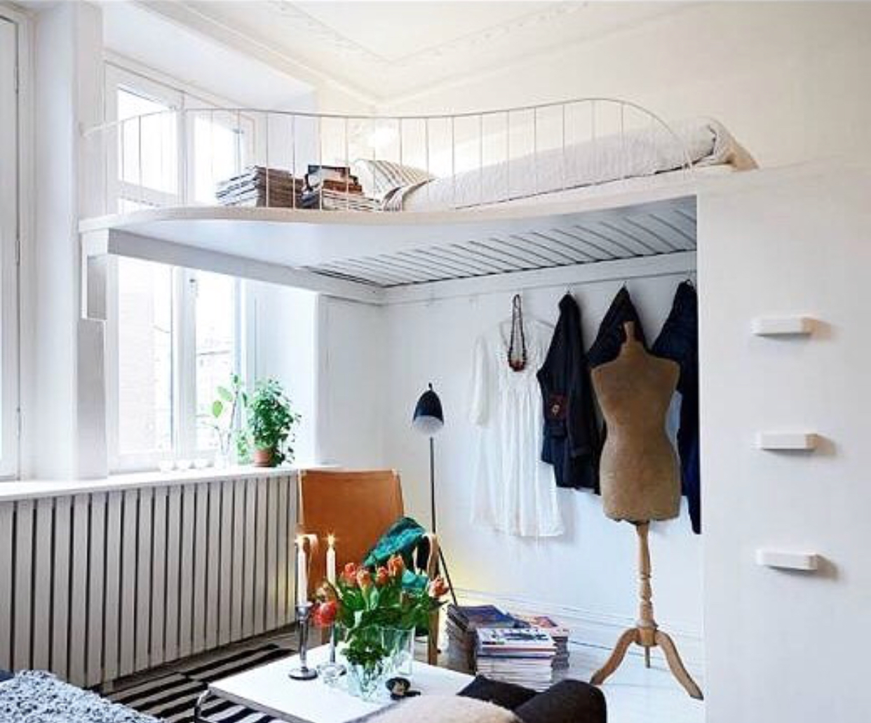 又一波 loft bed 设计 .