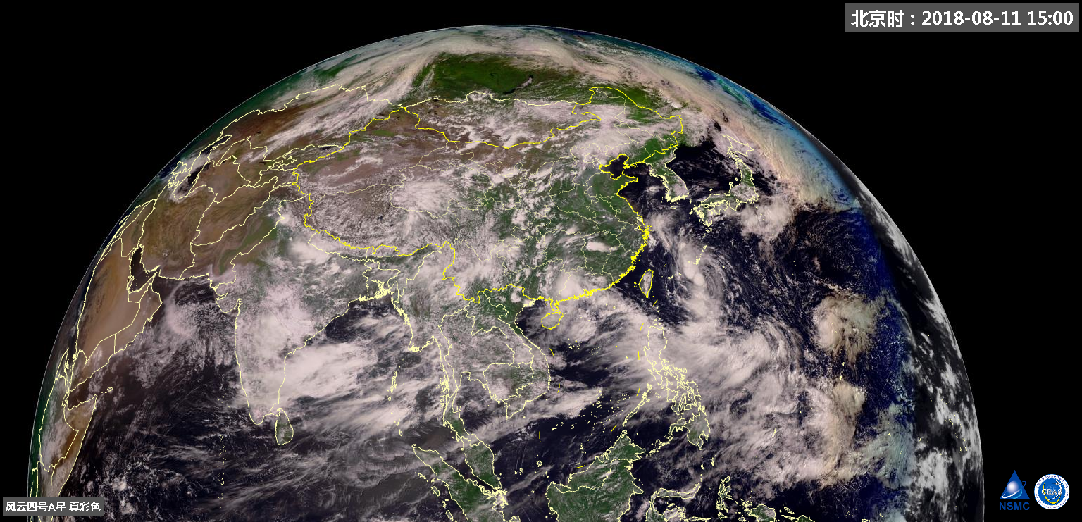 从太空看8月11日天气 疾风骤雨袭击京津冀 台风摩羯奔向浙江 从太空看8月11日天气 疾风骤雨袭击京津冀 台风摩羯奔向浙江