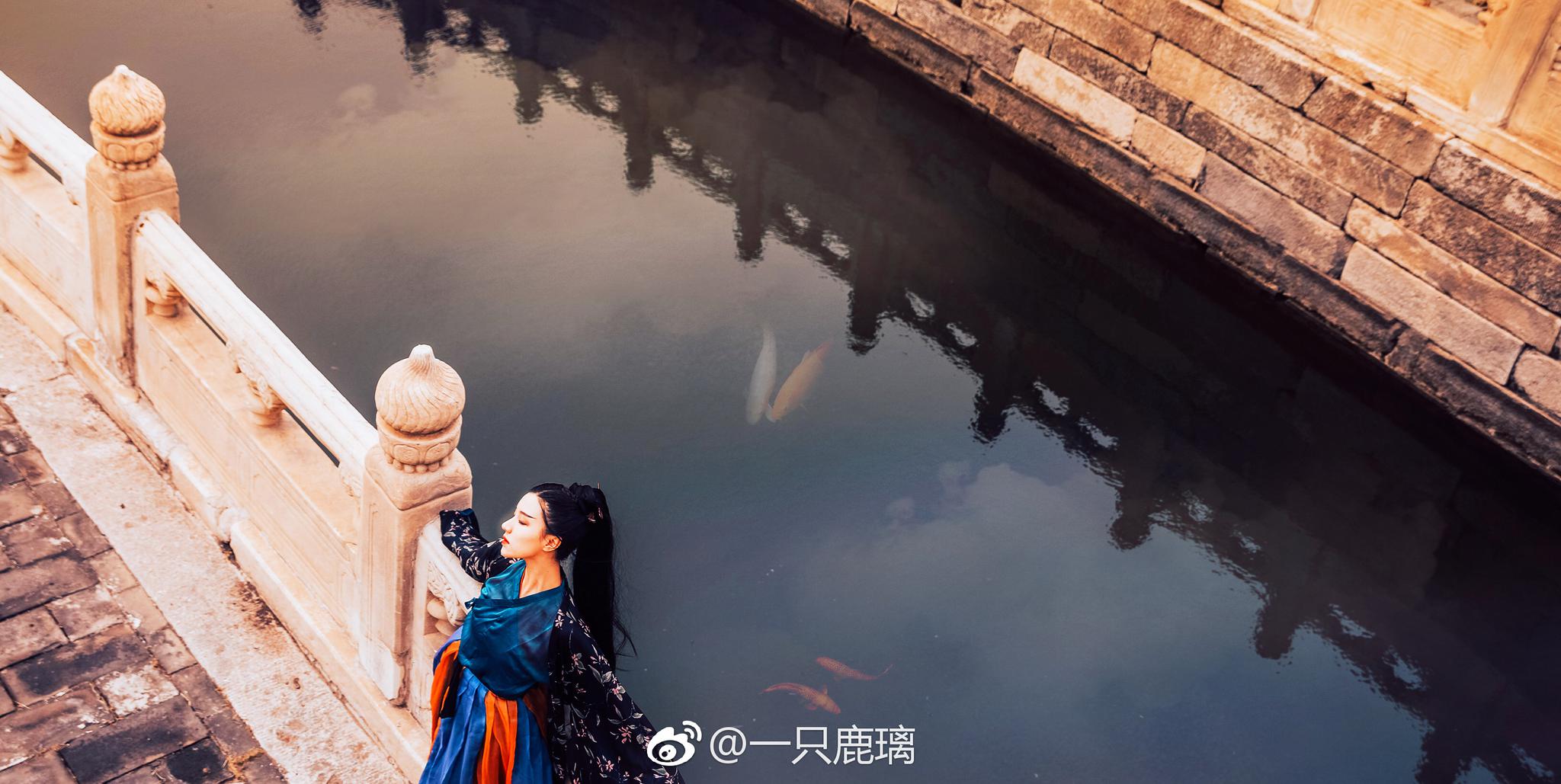 模特tiva罗钊雯摄影一只鹿璃