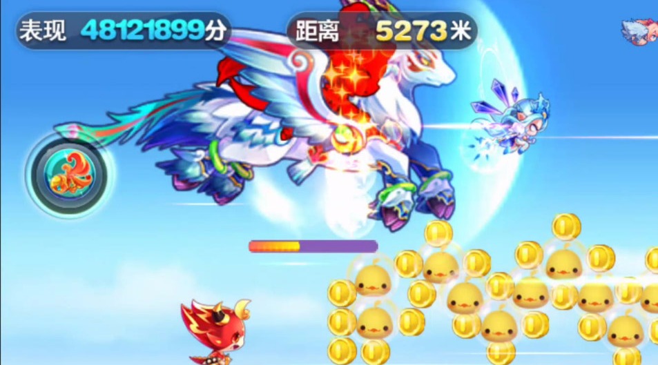 天天酷跑抢鲜看:第一次体验到锦鲤爆分的感觉可带劲了!