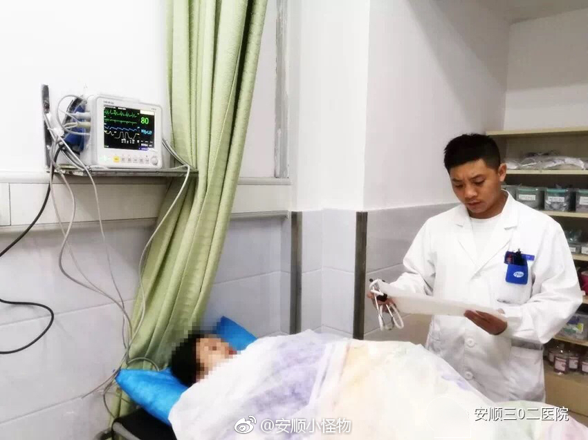 安顺302医院,救人用直升机!安顺首例空中救援
