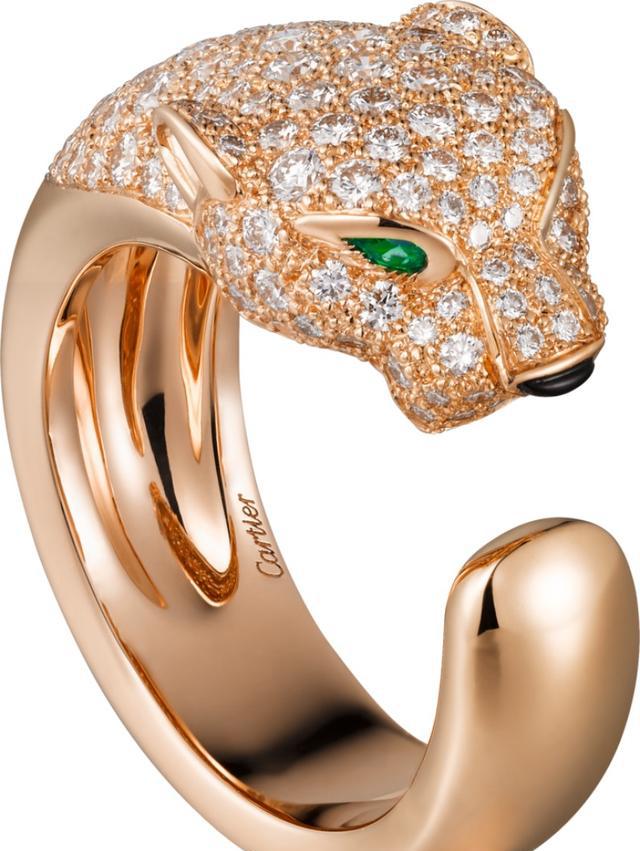 女人为什么都爱这款戒指手指上的小豹子会说话卡地亚猎豹系列