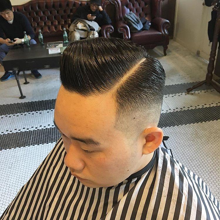 精选男生复古背头,油头发型,要有型,就这样剪