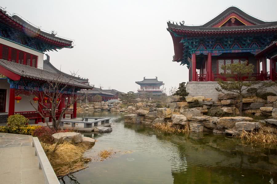 河南郑州园博园最漂亮的豫园