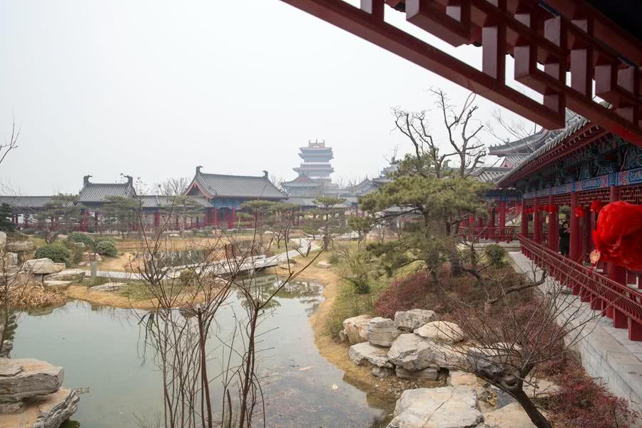 河南郑州园博园最漂亮的豫园