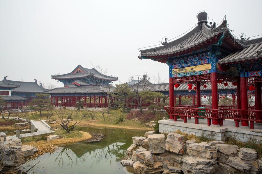 河南郑州园博园最漂亮的豫园