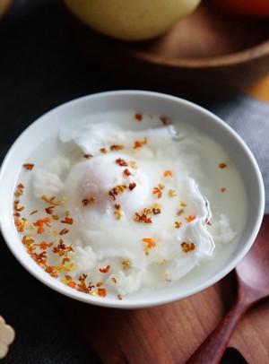 桂花醪糟粉子蛋, 冬天喝上一大碗暖暖的真是太安逸