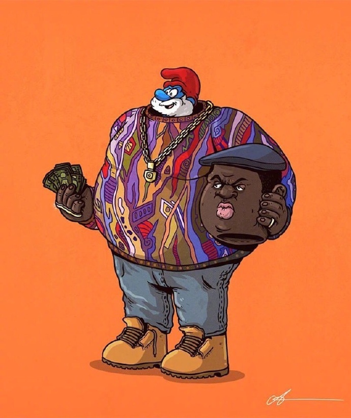 表里不一插画家alexsolis绘画作品